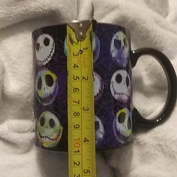 🌞Disney Nightmare Before Christmas Colorful glitter web ceramic mug, 20oz - Picture 6 of 7